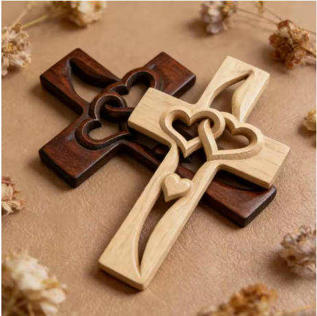 Heart Crosses