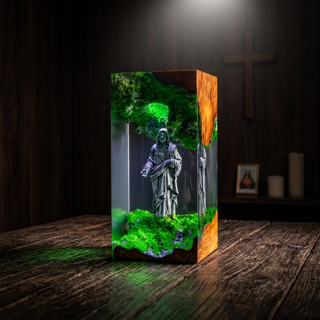 Christian Resin Lamps