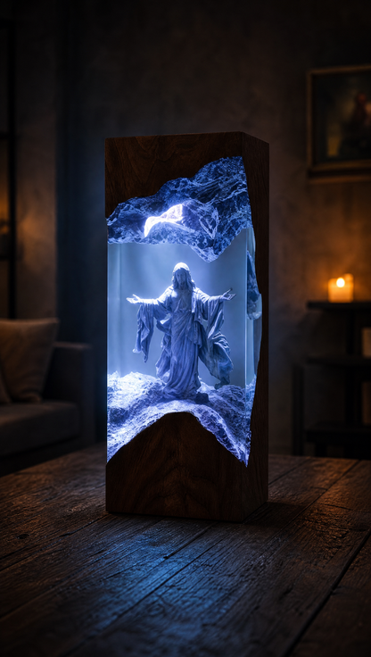 Christian Resin Lamps